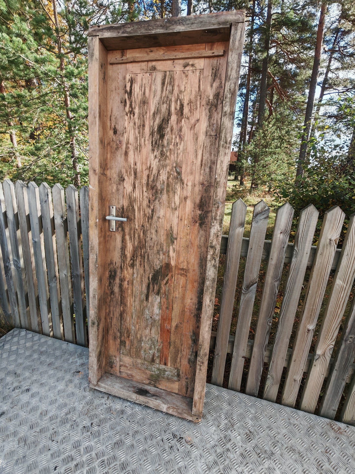 ART 24F B65 H181 D12 ÄLDRE DÖRR FRÅN 1900 TAL VÄNSTER PRIS 5000KR