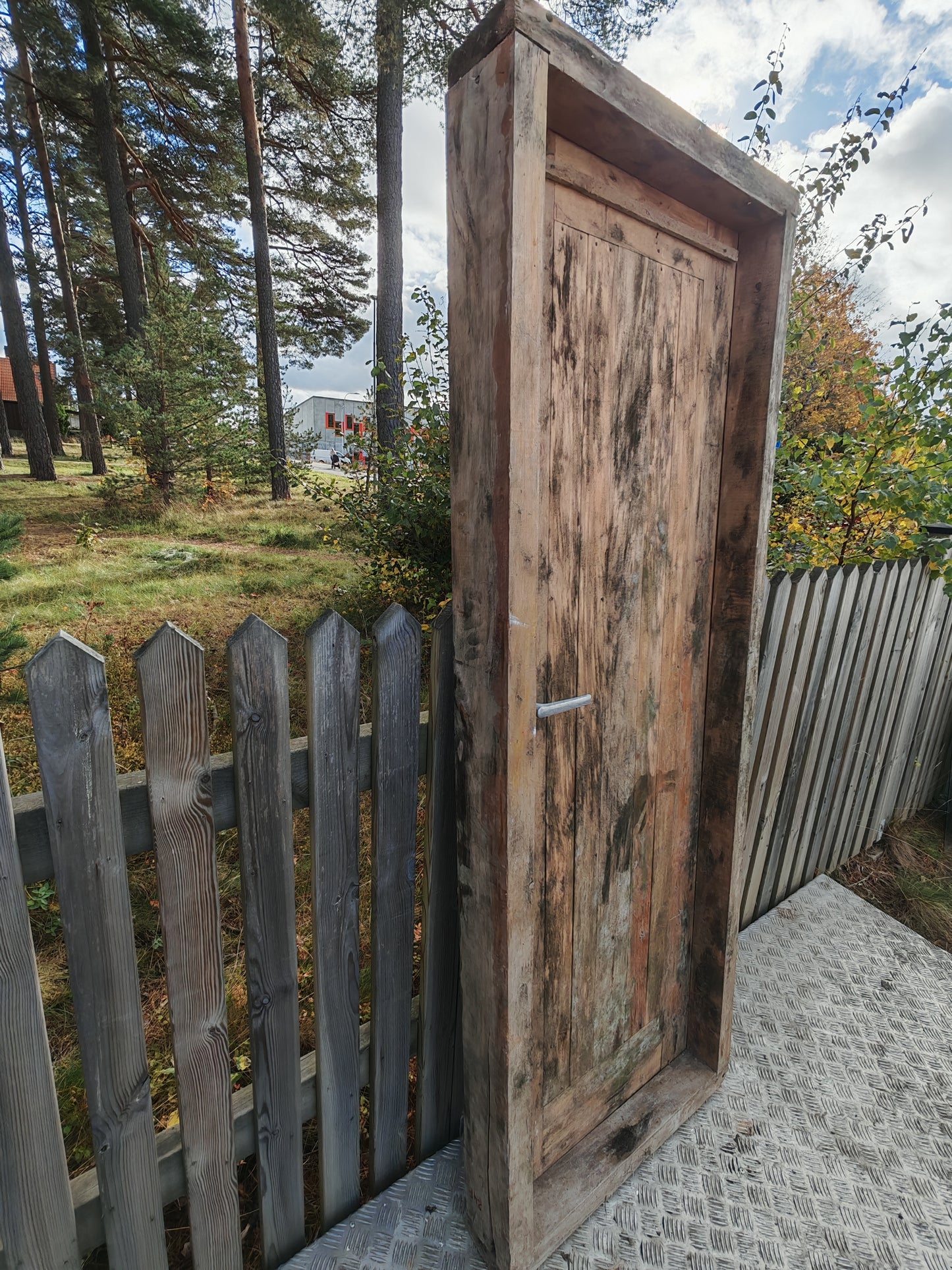 ART 24F B65 H181 D12 ÄLDRE DÖRR FRÅN 1900 TAL VÄNSTER PRIS 5000KR