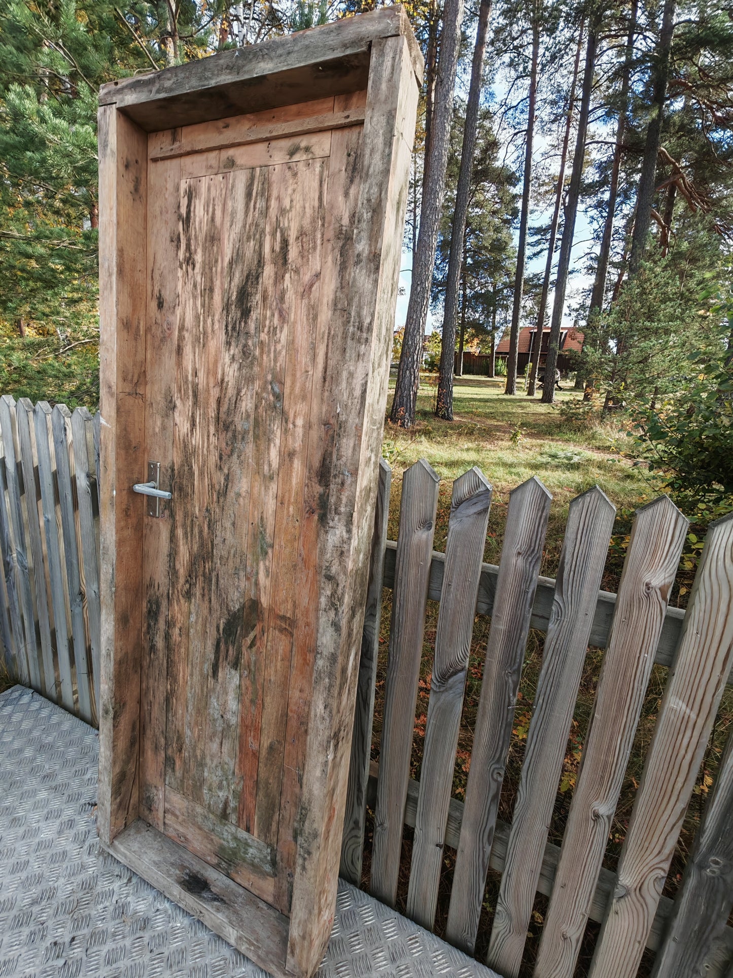 ART 24F B65 H181 D12 ÄLDRE DÖRR FRÅN 1900 TAL VÄNSTER PRIS 5000KR