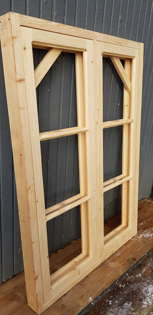 Art 832B nytillverkad fönster med glas B100 H142 D10 pris 4500 kr