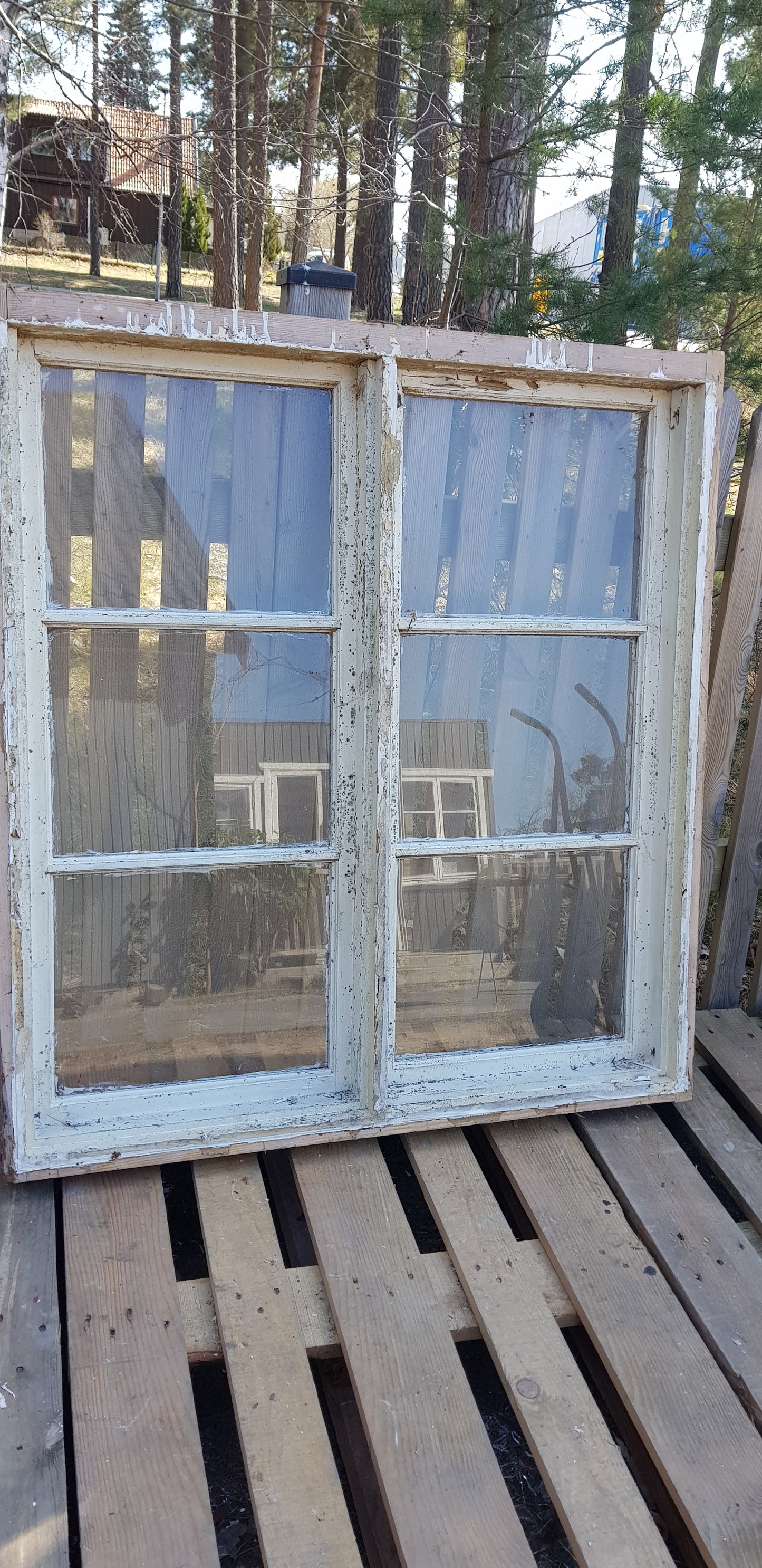 Art 01Å 3st B108.5 H120 D11 4000 st äkta spröjs med gammalt glas