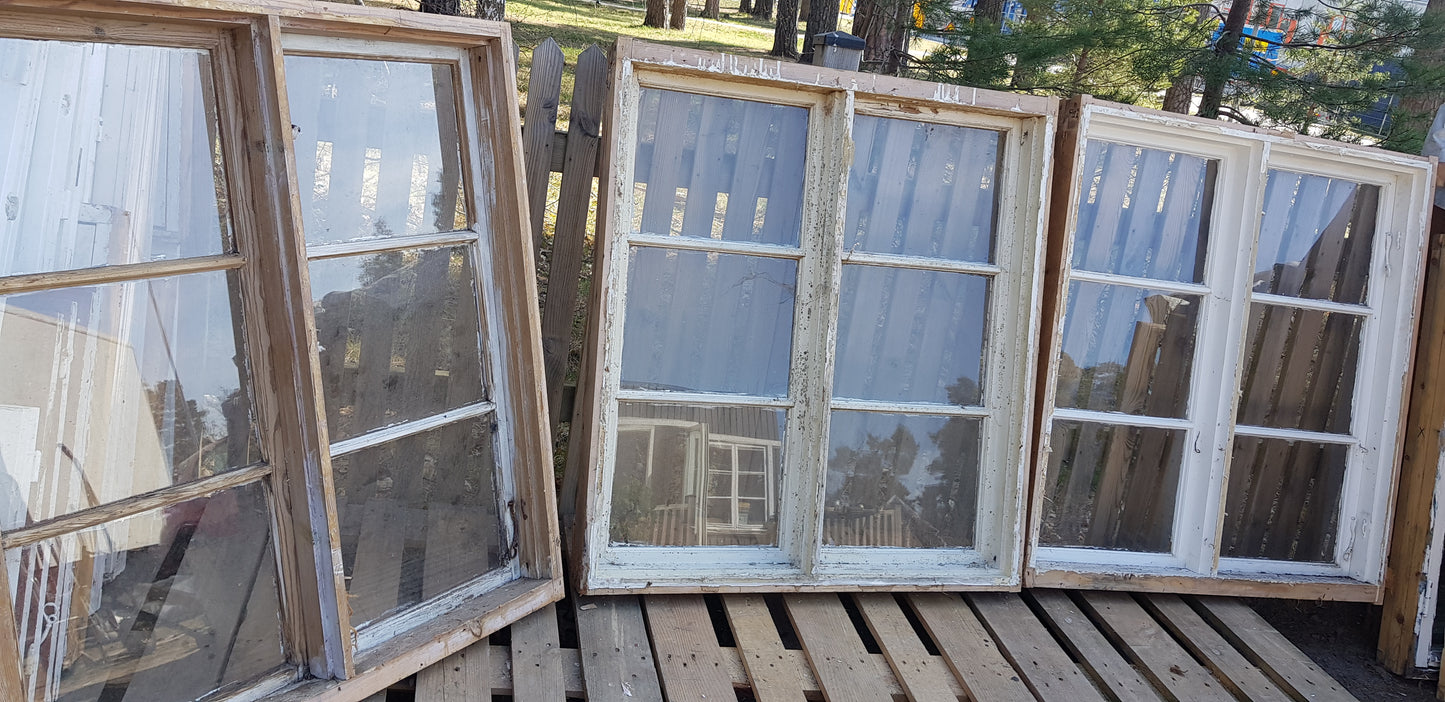 Art 01Å 3st B108.5 H120 D11 4000 st äkta spröjs med gammalt glas