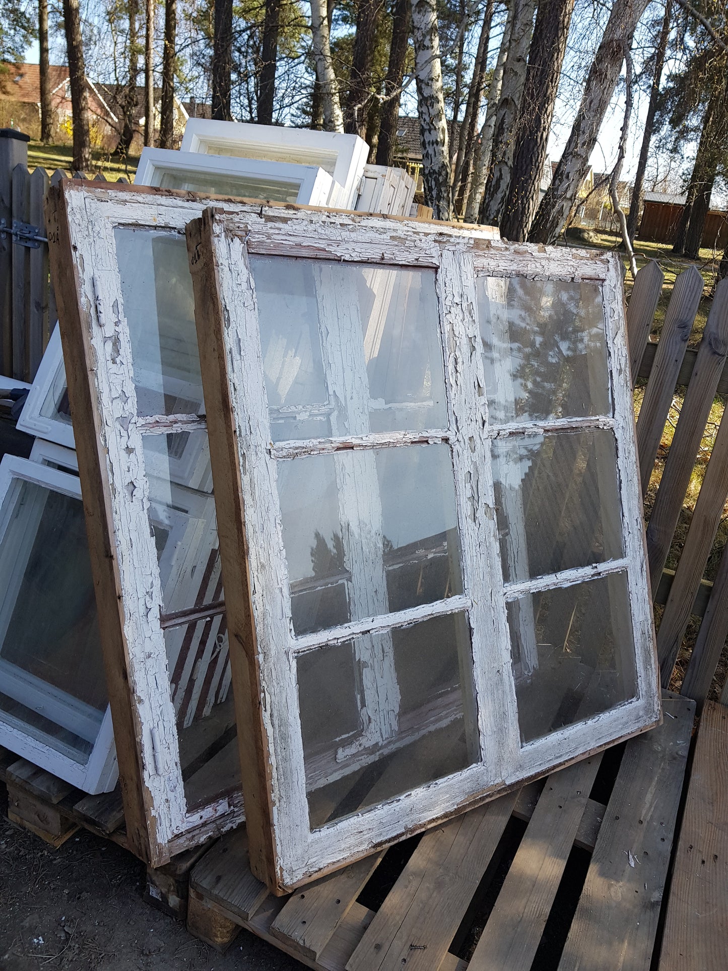 Art 01Å 3st B108.5 H120 D11 4000 st äkta spröjs med gammalt glas