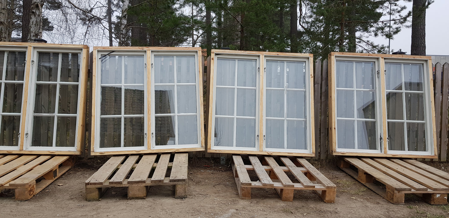 Art 02D 4st B118.5 H118.5 D10.5 kopplade med äkta spröjs 4000 kr per st.