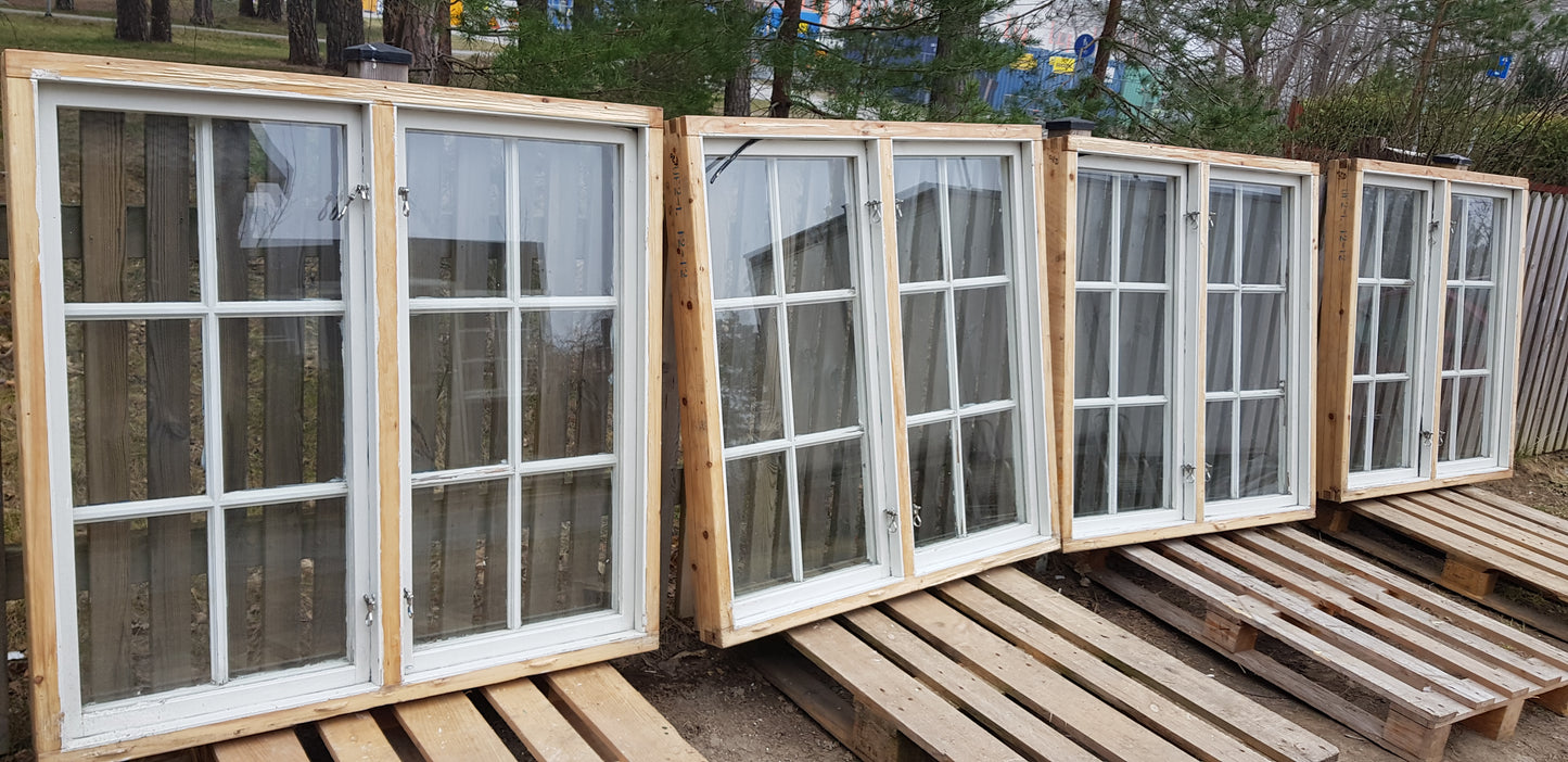 Art 02D 4st B118.5 H118.5 D10.5 kopplade med äkta spröjs 4000 kr per st.