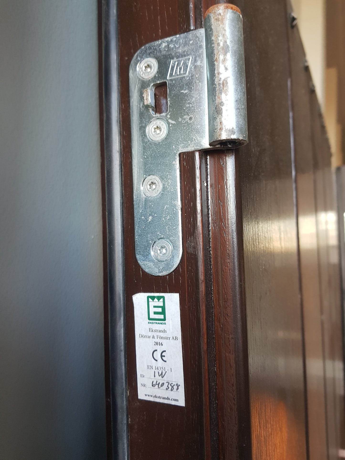 art 12 Ekstrand Dörr isolerad riktig tung dörr 9000 kr (BORLÄNGE)