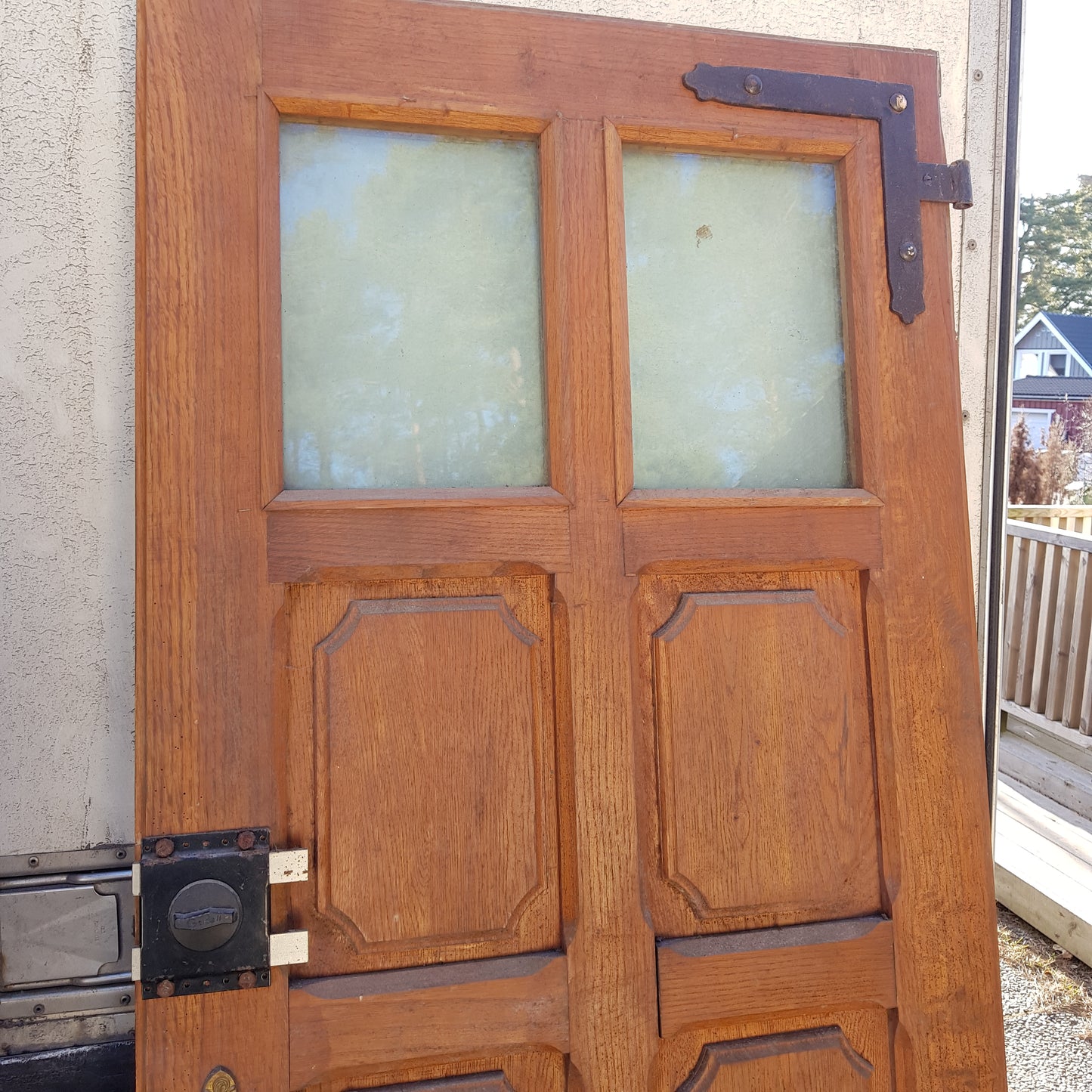 Art 8E äldre dörr antik dörr utan karm b79 h188 D6 pris 10000 höger