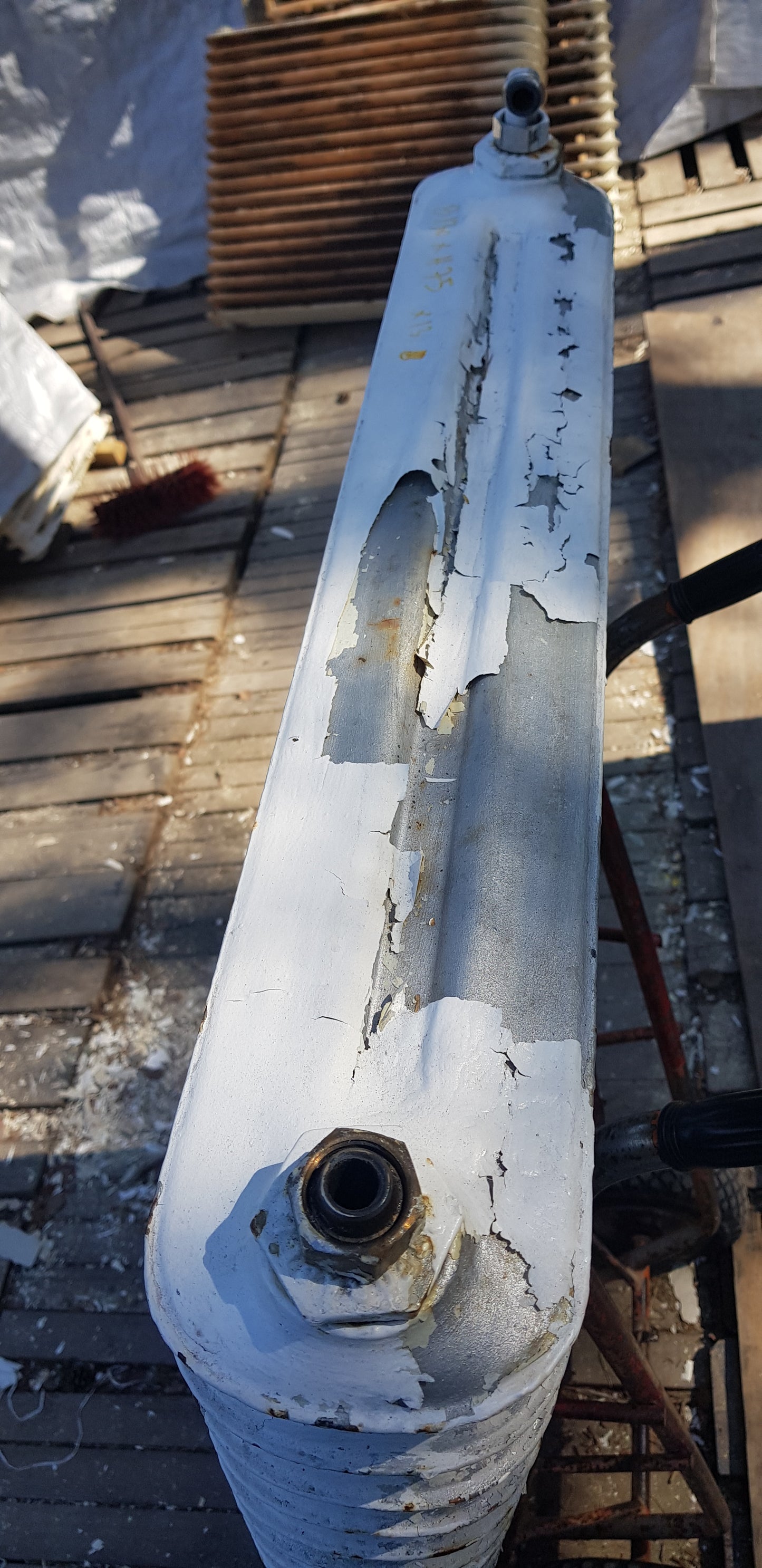 ARTIKELNUMMER 522 Fin gammal Element/Radiator B 140 H 75 D13 Pris 2500 KR