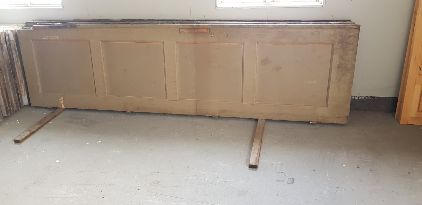 Art 830 port pardörr består av 4st dörrar b93 × h 354 × d 5.5 per dörr 15000kr