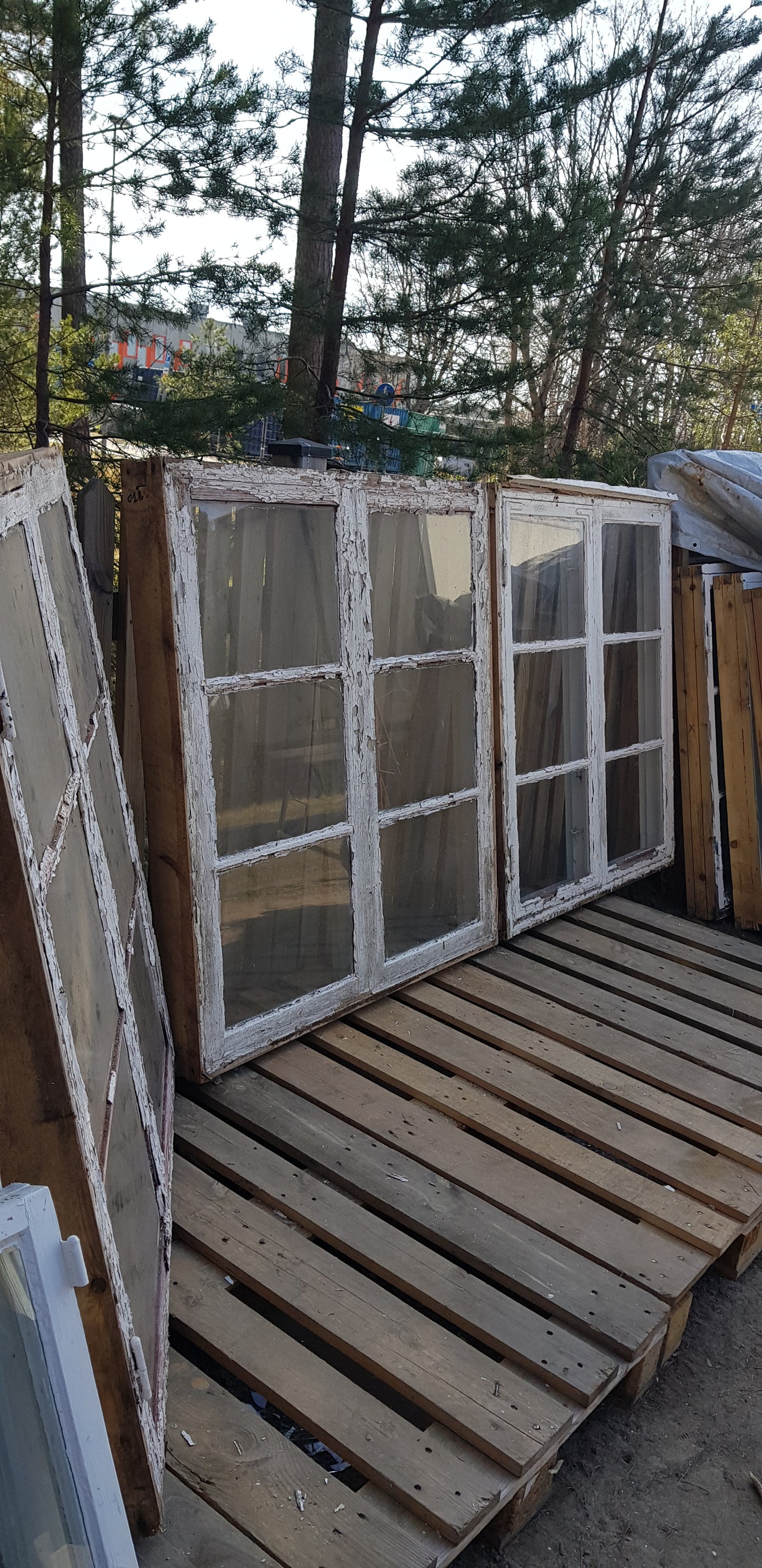 Art 01Å 3st B108.5 H120 D11 4000 st äkta spröjs med gammalt glas
