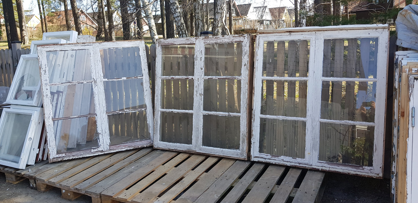 Art 01Å 3st B108.5 H120 D11 4000 st äkta spröjs med gammalt glas
