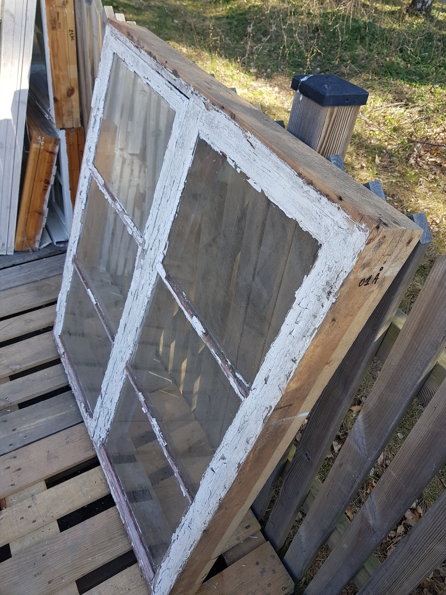Art 01Å 3st B108.5 H120 D11 4000 st äkta spröjs med gammalt glas