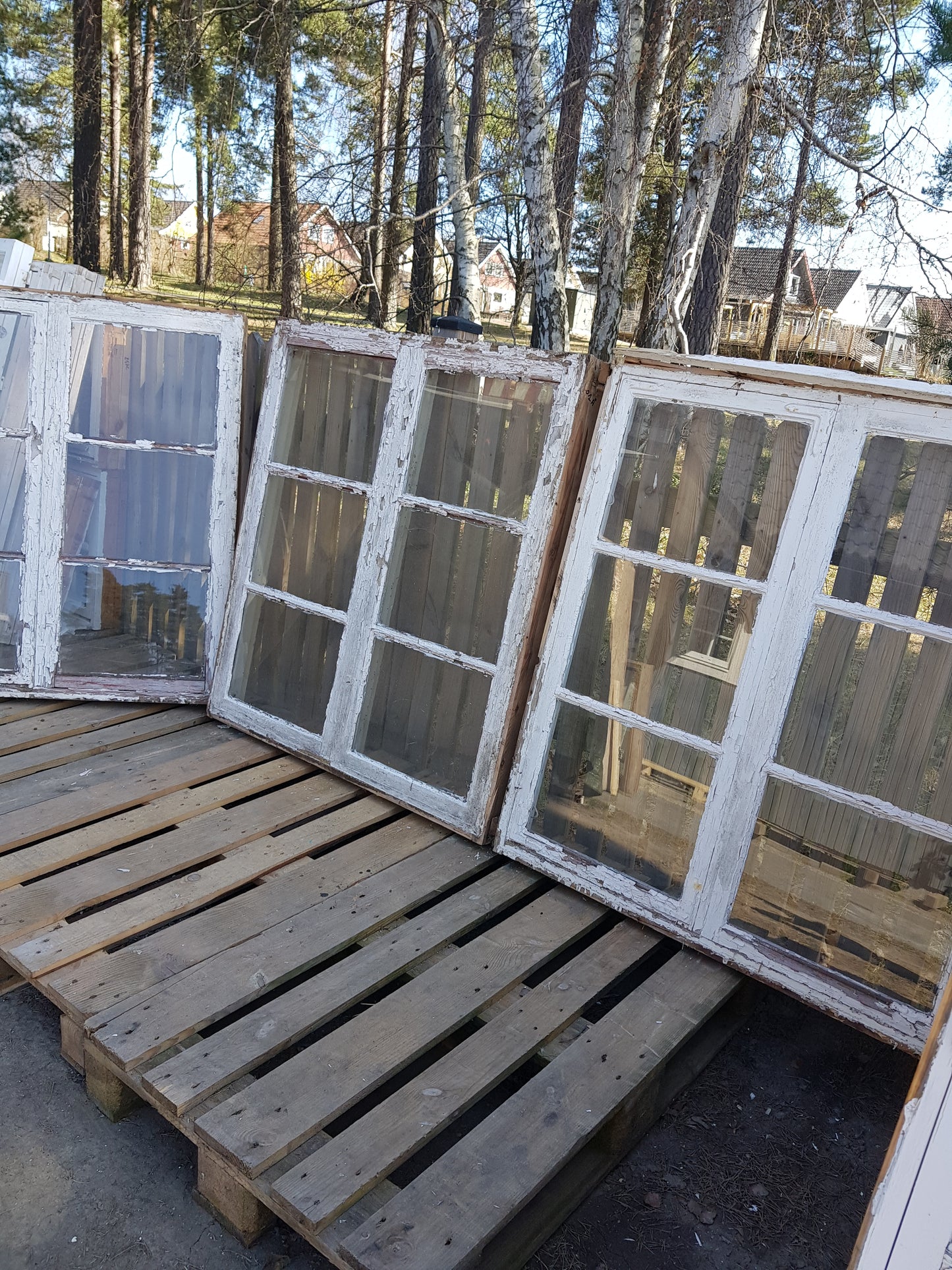 Art 01Å 3st B108.5 H120 D11 4000 st äkta spröjs med gammalt glas