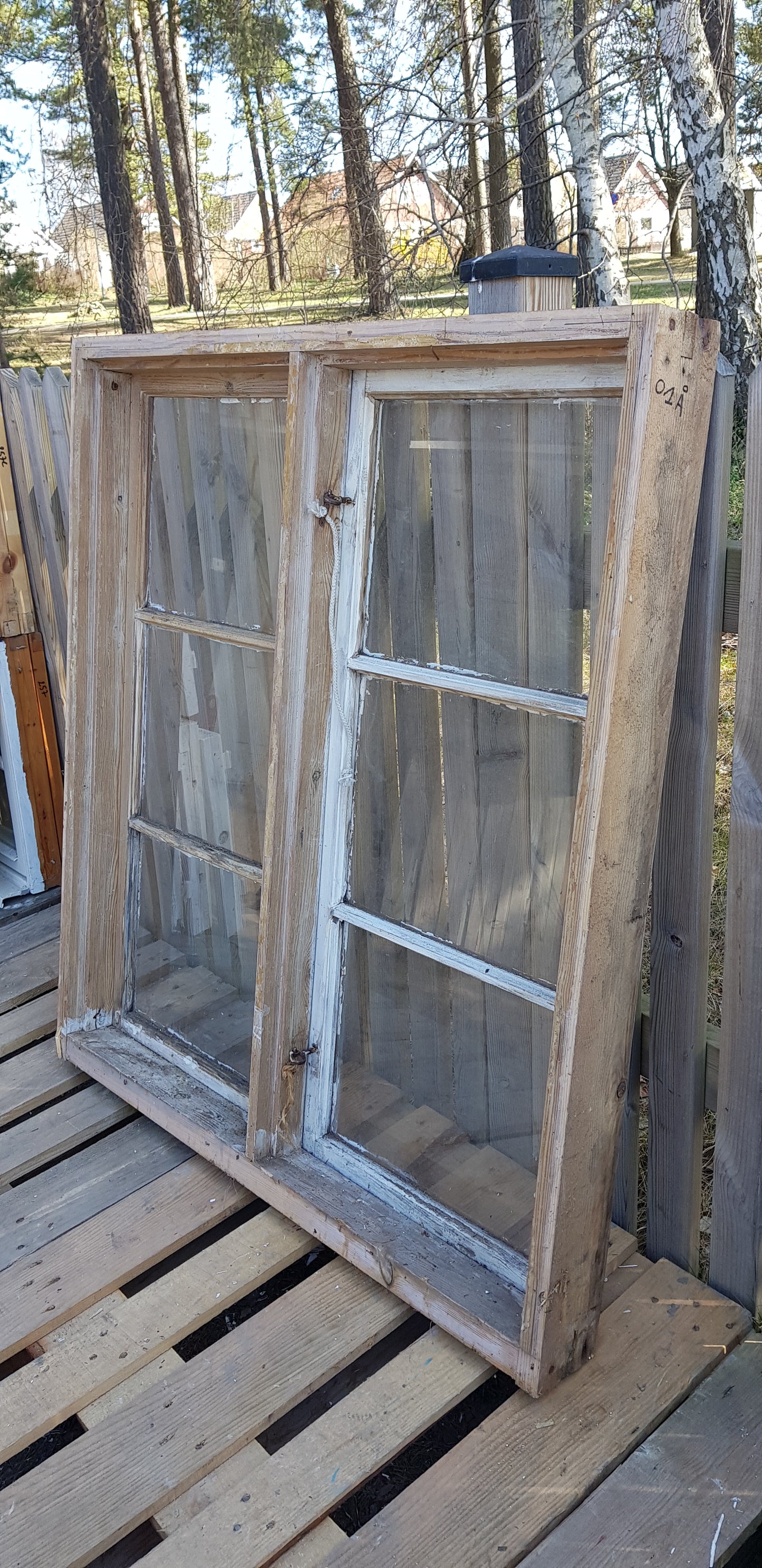 Art 01Å 3st B108.5 H120 D11 4000 st äkta spröjs med gammalt glas