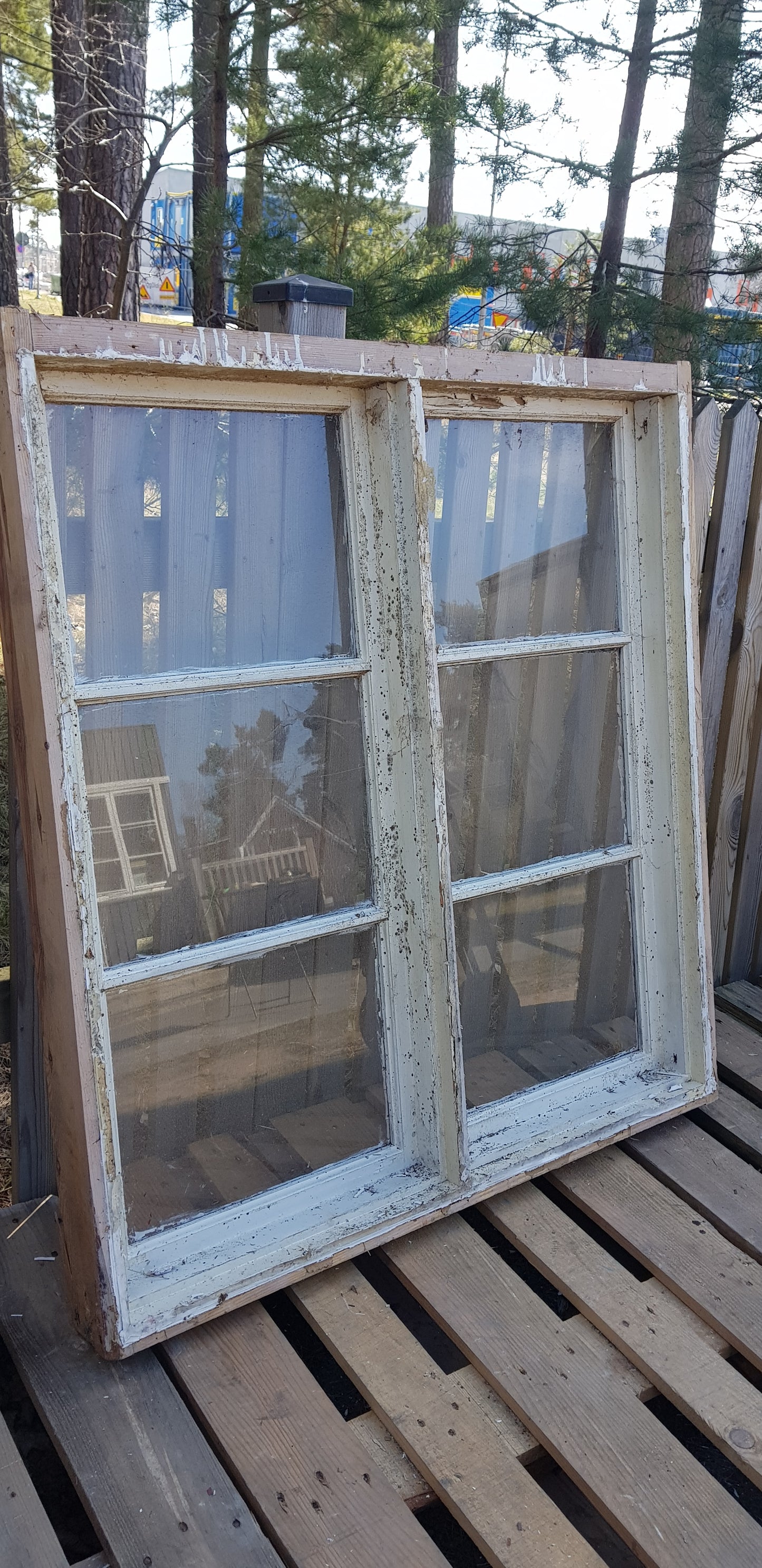 Art 01Å 3st B108.5 H120 D11 4000 st äkta spröjs med gammalt glas