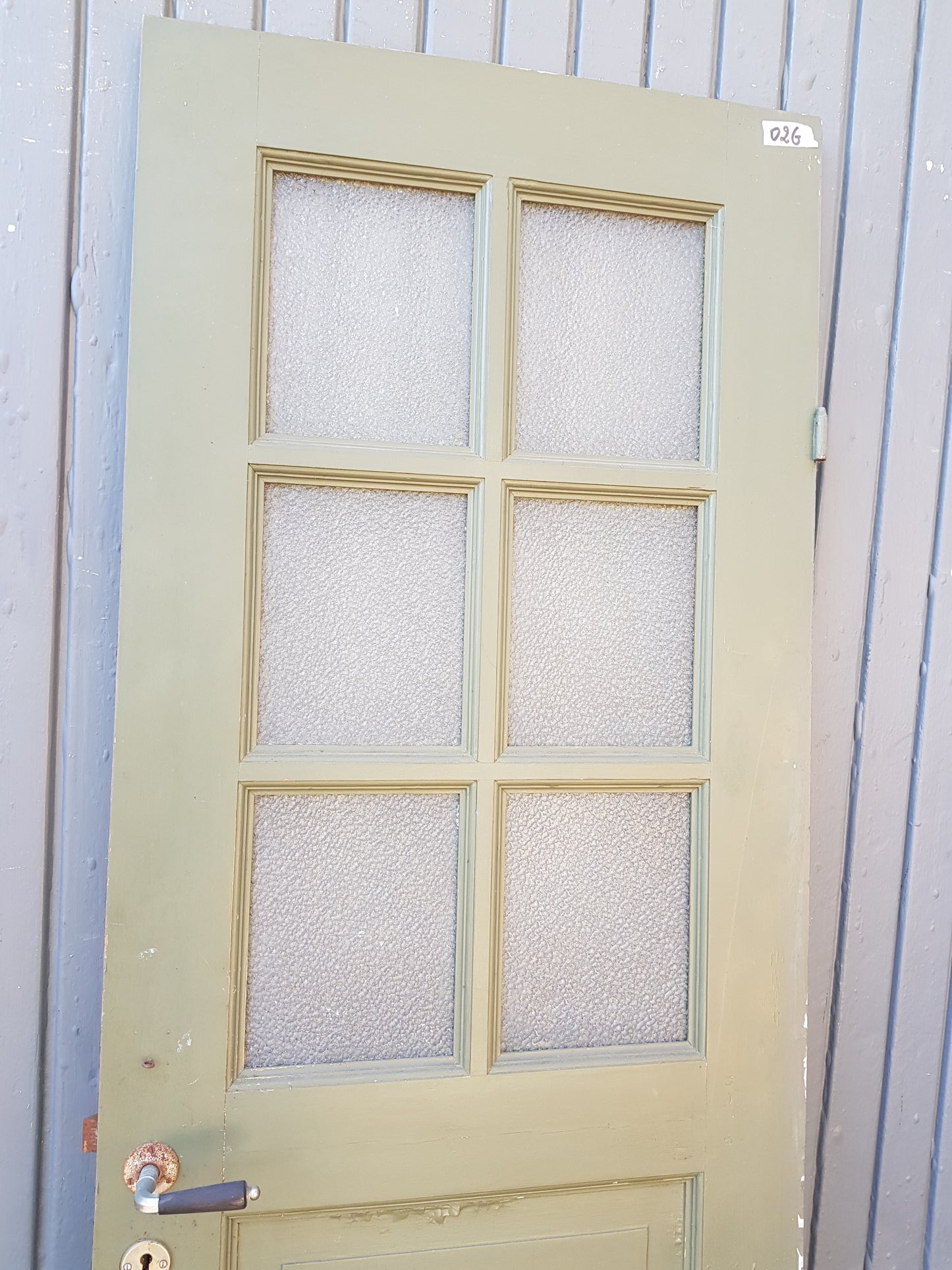 ART 02G B64.5 H193.5 D3.5 PRIS 4000KR Dörr med glas.