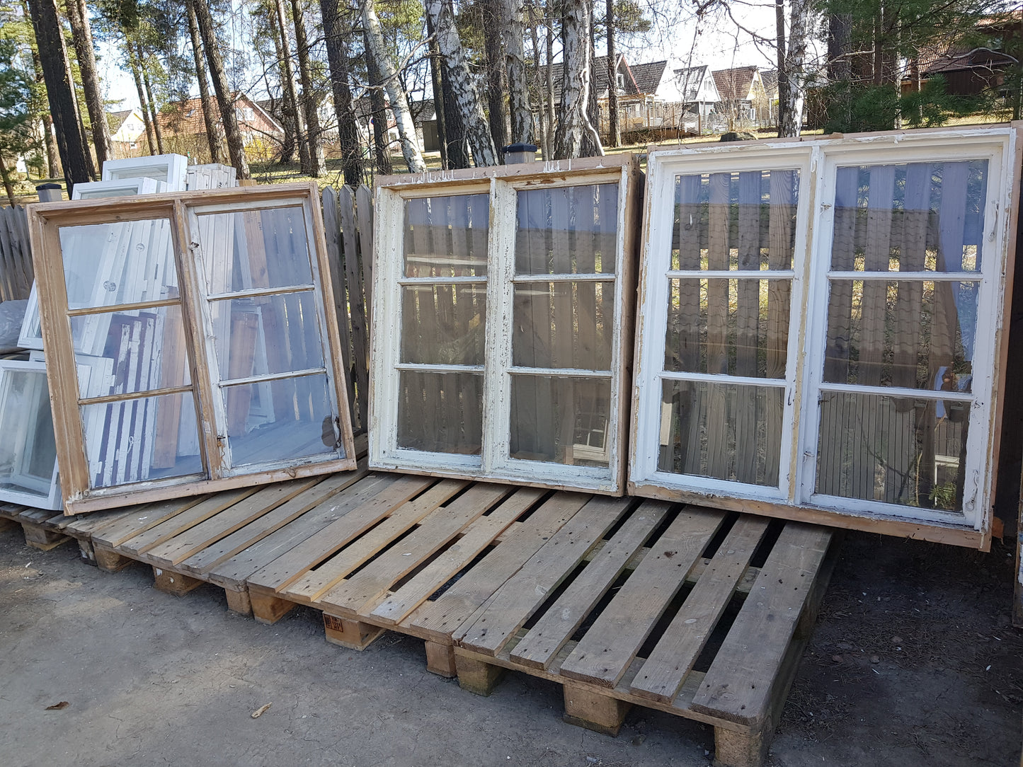 Art 01Å 3st B108.5 H120 D11 4000 st äkta spröjs med gammalt glas