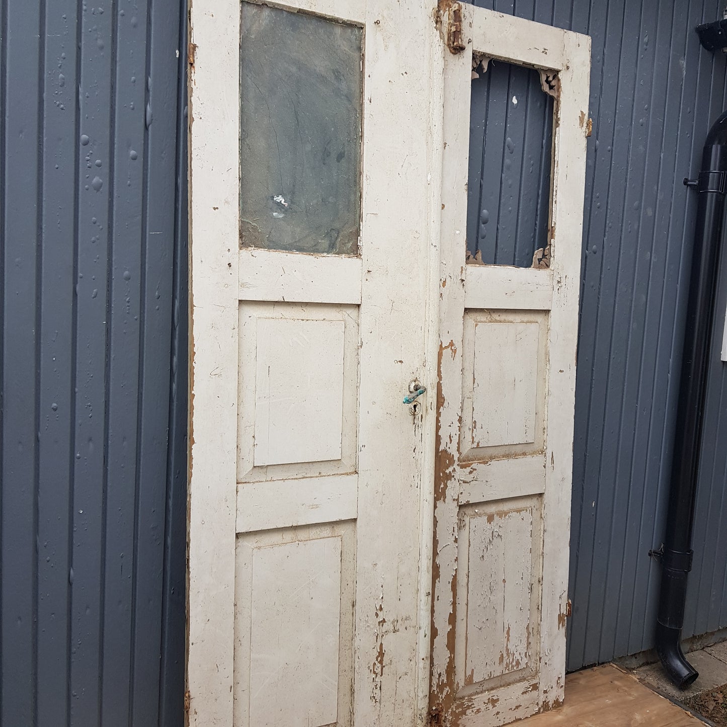 Art 12A äldre pardörr utan karm b67+56 h 211.5 D4 10000kr vi kan tillverka karm för 2000 kr