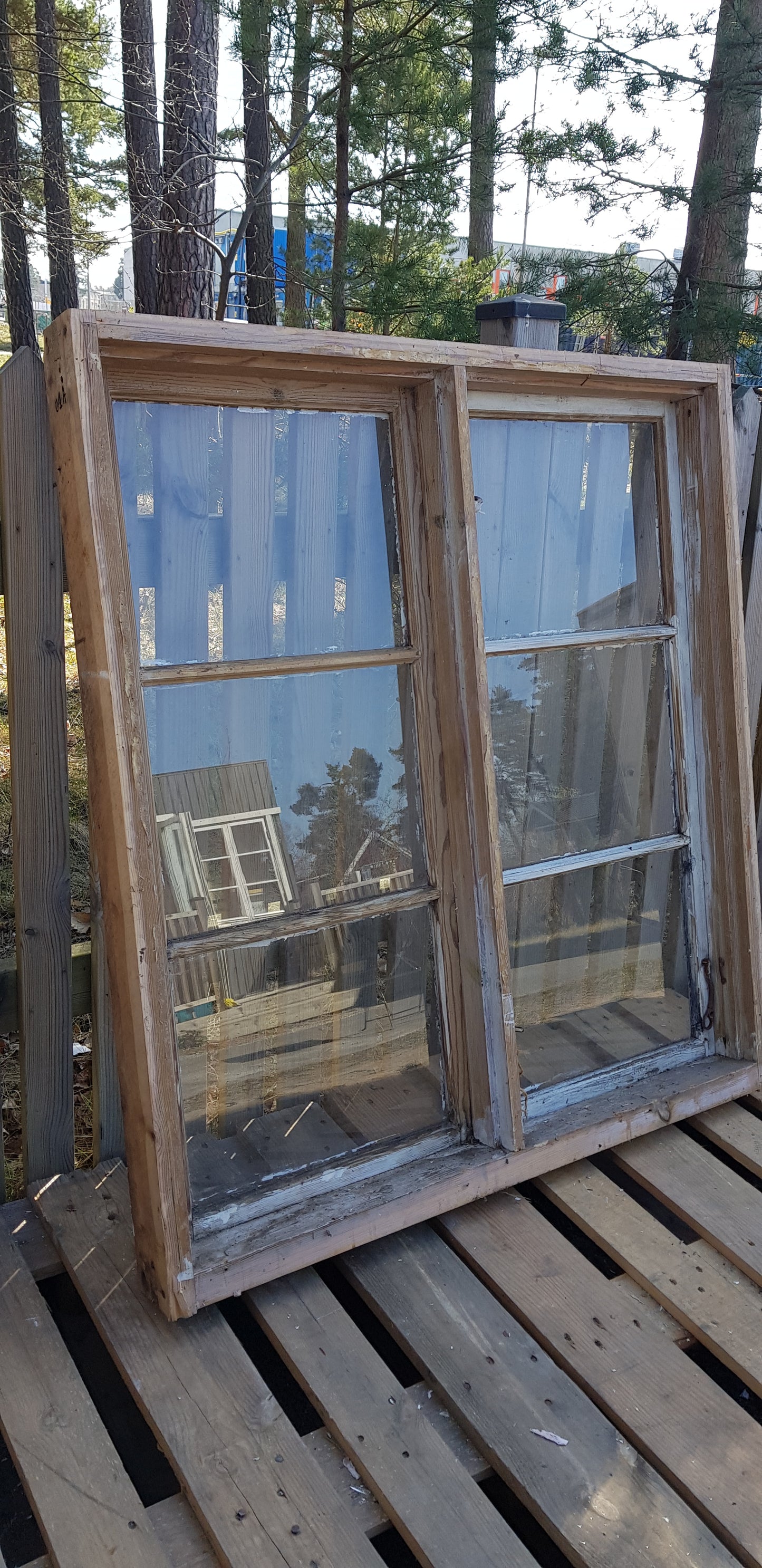 Art 01Å 3st B108.5 H120 D11 4000 st äkta spröjs med gammalt glas