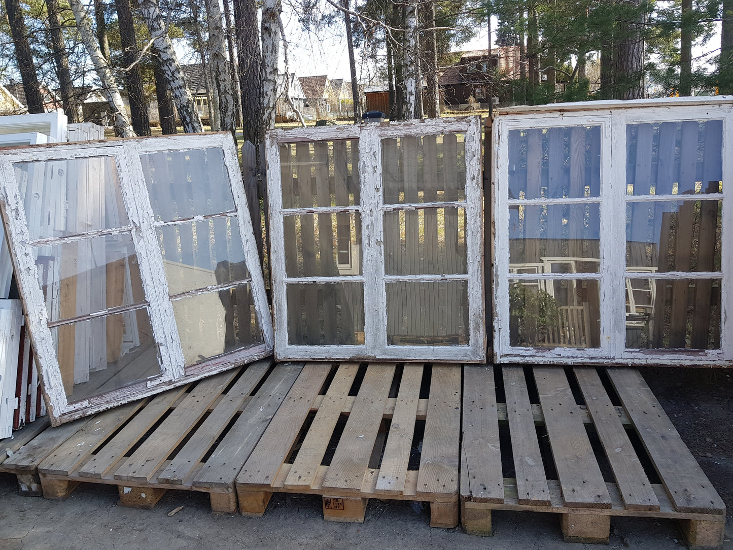 Art 01Å 3st B108.5 H120 D11 4000 st äkta spröjs med gammalt glas