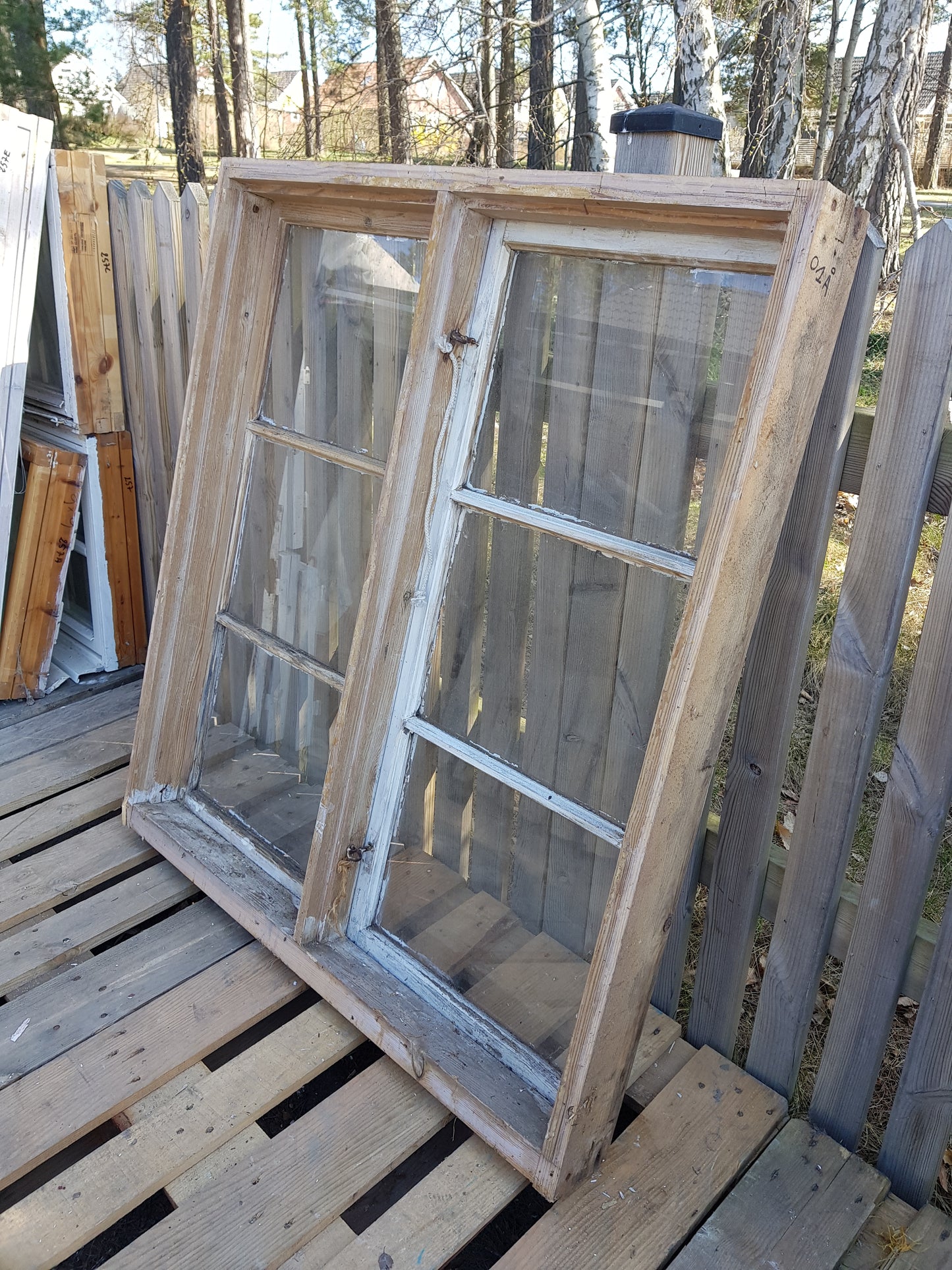 Art 01Å 3st B108.5 H120 D11 4000 st äkta spröjs med gammalt glas