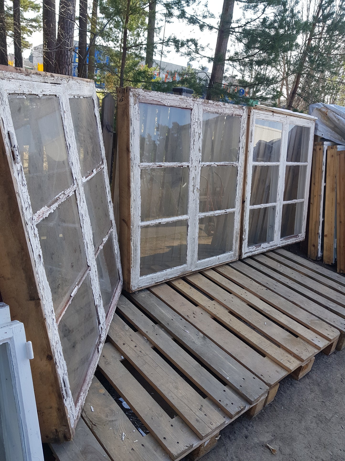 Art 01Å 3st B108.5 H120 D11 4000 st äkta spröjs med gammalt glas