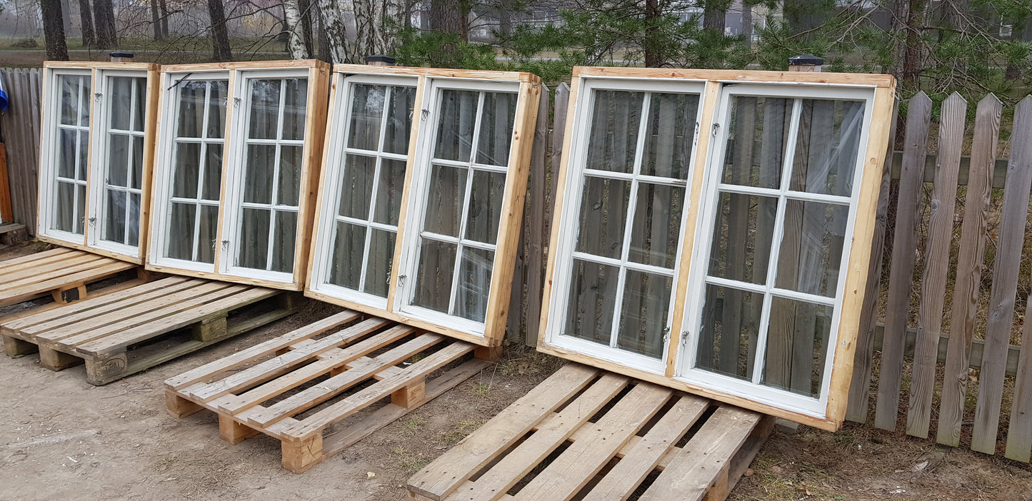 Art 02D 4st B118.5 H118.5 D10.5 kopplade med äkta spröjs 4000 kr per st.