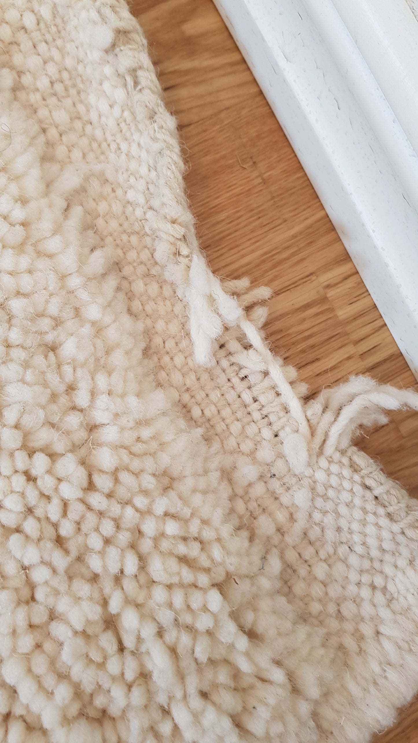 ARTIKELNUMMER 405 Helt ny handknuten Beni ourain ull Matta. 