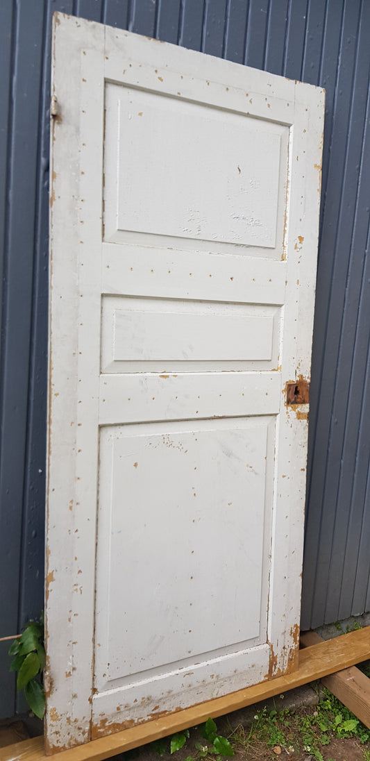 ARTIKELNUMMER 258 Fin äldre spegeldörr utan karm, öppnas utåt, vänsterhängd 