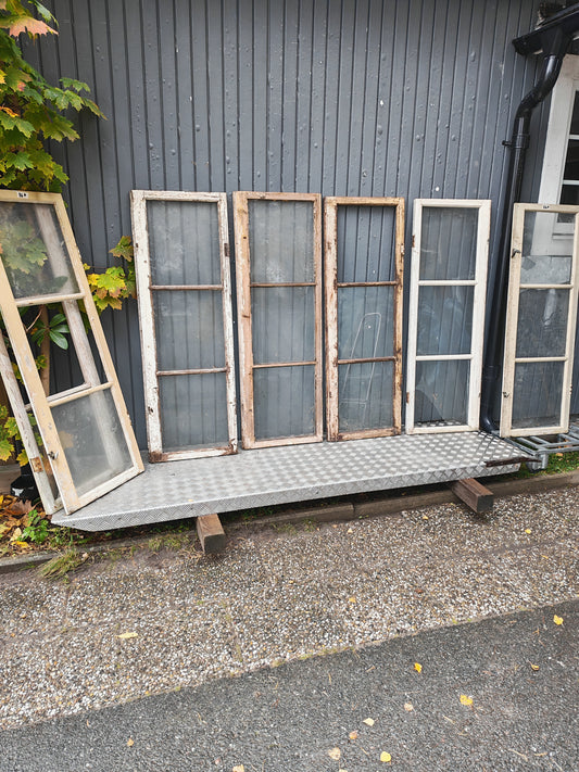 ART 26F 7ST B48 H138 D3 GAMALT GLAS 800 KR PER ST (2ST HELA 5ST BEHÖVE BYTA GLAS)