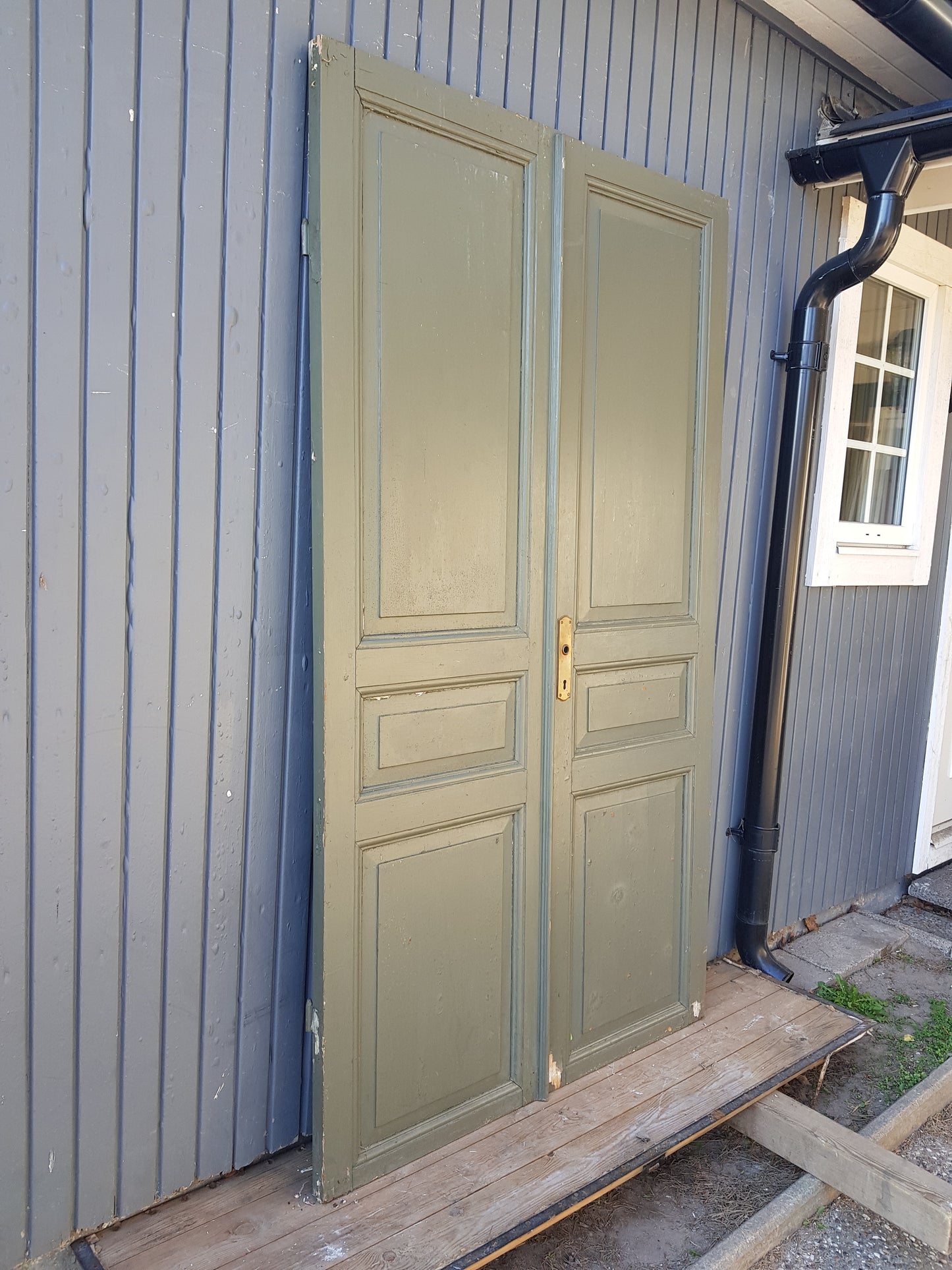 ART 02F  B57.5 H57.5 D3.8 PRIS 8500KR Pardörr inner utan karm
