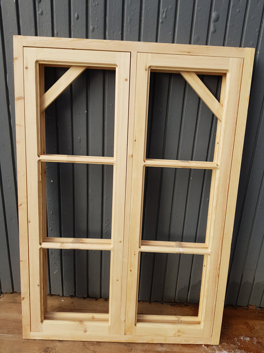 Art 832B nytillverkad fönster med glas B100 H142 D10 pris 4500 kr