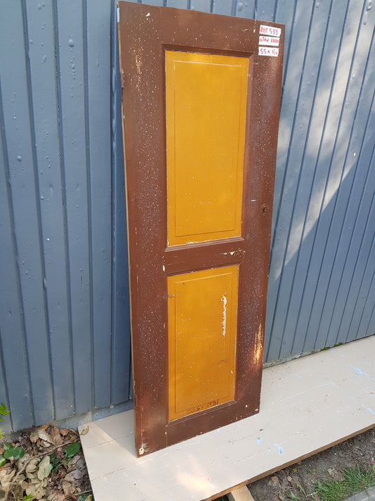 ARTIKELNUMMER 533 En gammal Spegeldörr utan karm ,vänsterhängd Mått :H 150 B 55 Pris: 1000 kr