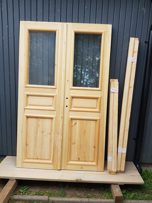 ART 712 pardörr bredd 125 HÖJD 200 går att beställa